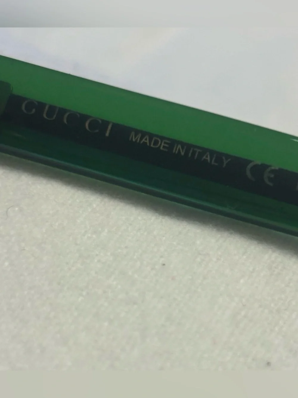 Gucci GG0003SN Black Sunglasses Green Red Web Stripe Made in Italy